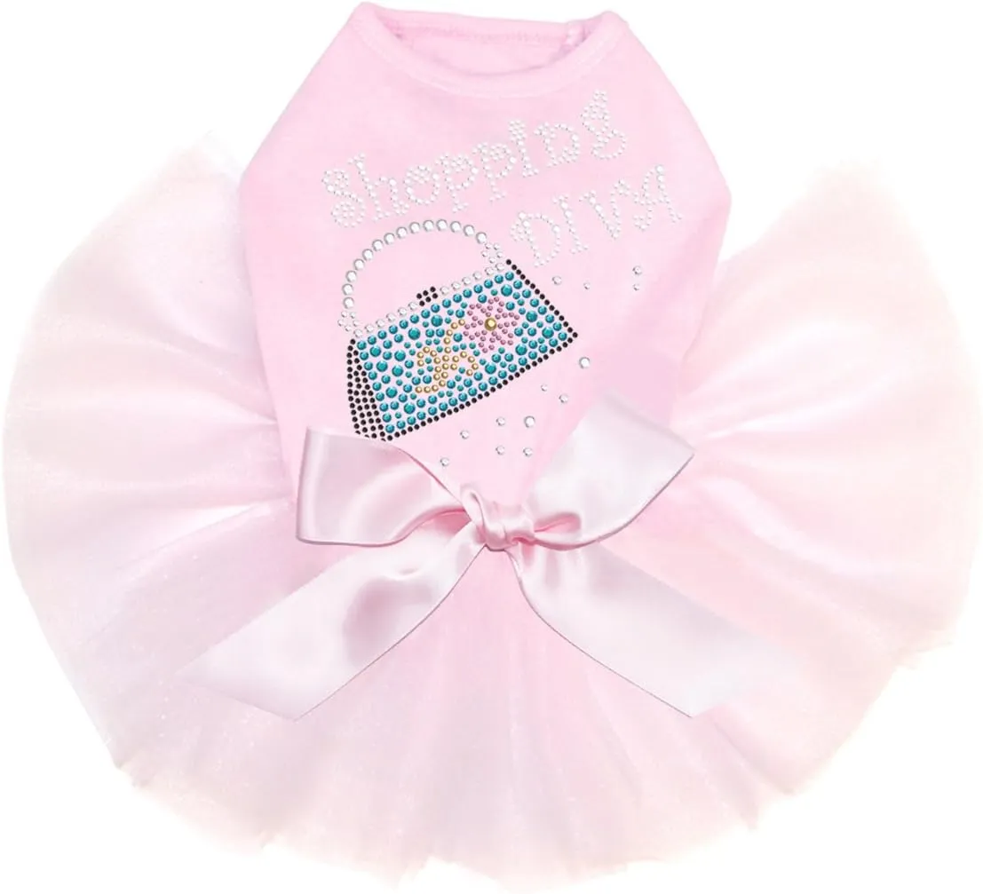Shopping Diva - Handbag - Dog Tutu Dress, M Pink