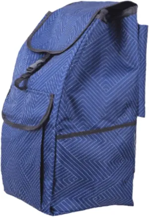 Shopping Trolley Replacement Bag Easy Carrying Shopping Cart Bag Thickened Trolley Handtruck Bag for Office, Blue