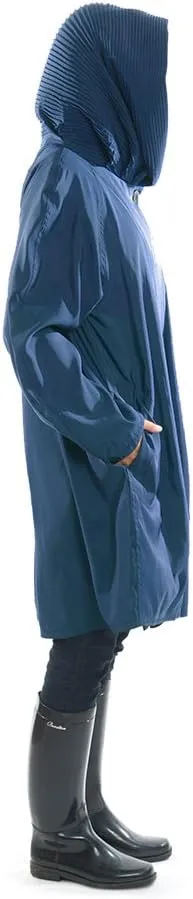 Short Donatella Fashion Travel Raincoat
