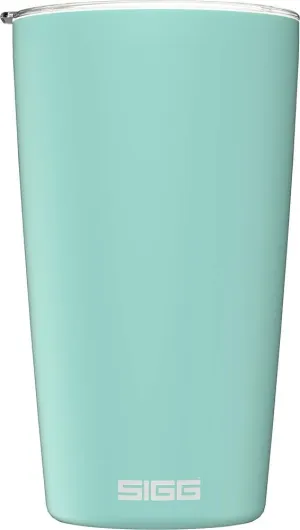 SIGG - Neso Pure Cream Travel Mug - With Tritan Lid - Dishwasher Safe - 18/8 Stainless Steel - 10/14 Oz