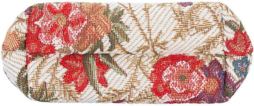 Signare Tapestry Double Pocket Change Pouch Kiss lock Coin Purse for Women