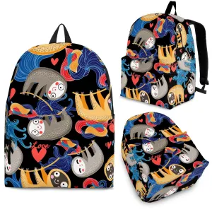 Sloth Backpack-Cute Sloth Gifts for Sloth Lovers, Kids, Teens