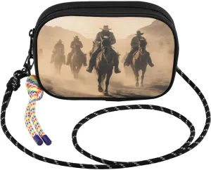Small Crossbody Bags Dust Cowboy Westen for Women Cell Phone Purses Shoulder Bag Handbag with Adjustable Strap