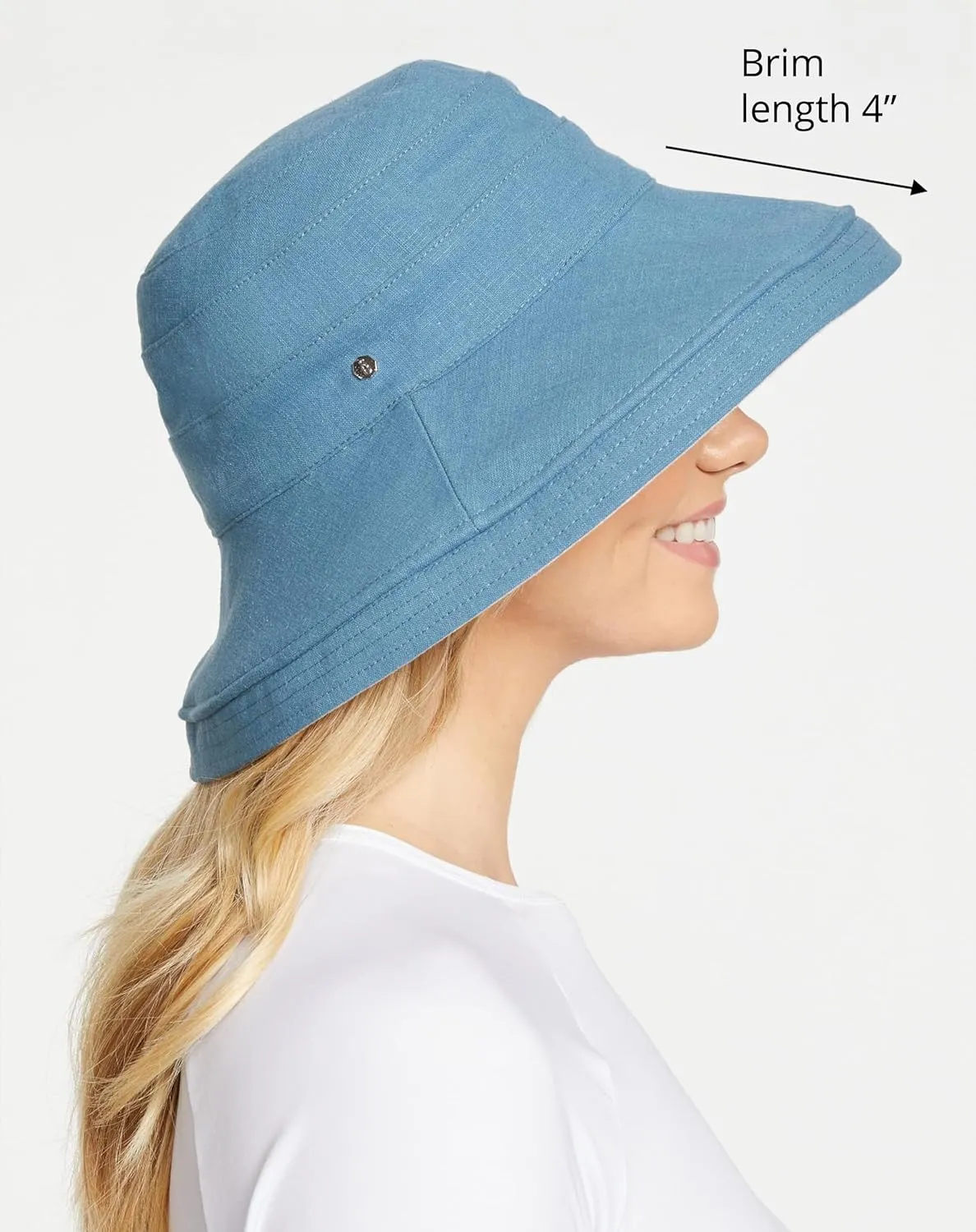 Solbari Women's Holiday Sun Hat UPF 50 , Packable Breathable with Wide Brim, Adjustable Fit, UV Protection for Travel & Beach