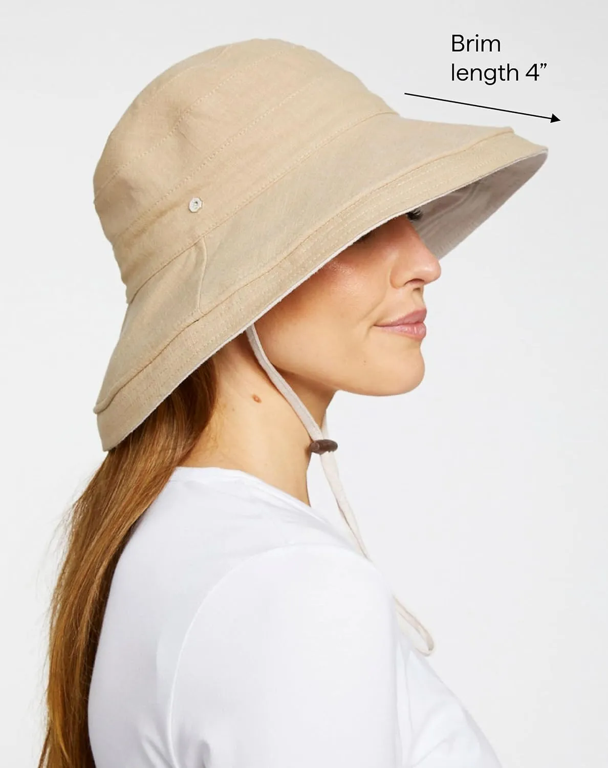 Solbari Women's Holiday Sun Hat UPF 50 , Packable Breathable with Wide Brim, Adjustable Fit, UV Protection for Travel & Beach