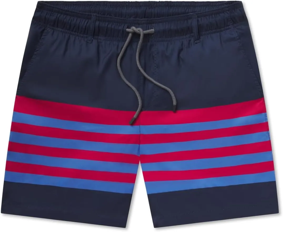 Southern Marsh Youth's Harbor Barcelona Lines Swim Trunks, Swim Shorts