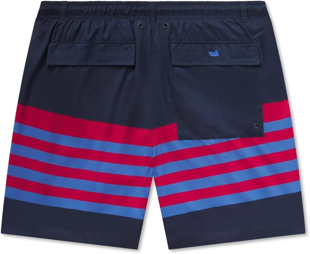 Southern Marsh Youth's Harbor Barcelona Lines Swim Trunks, Swim Shorts