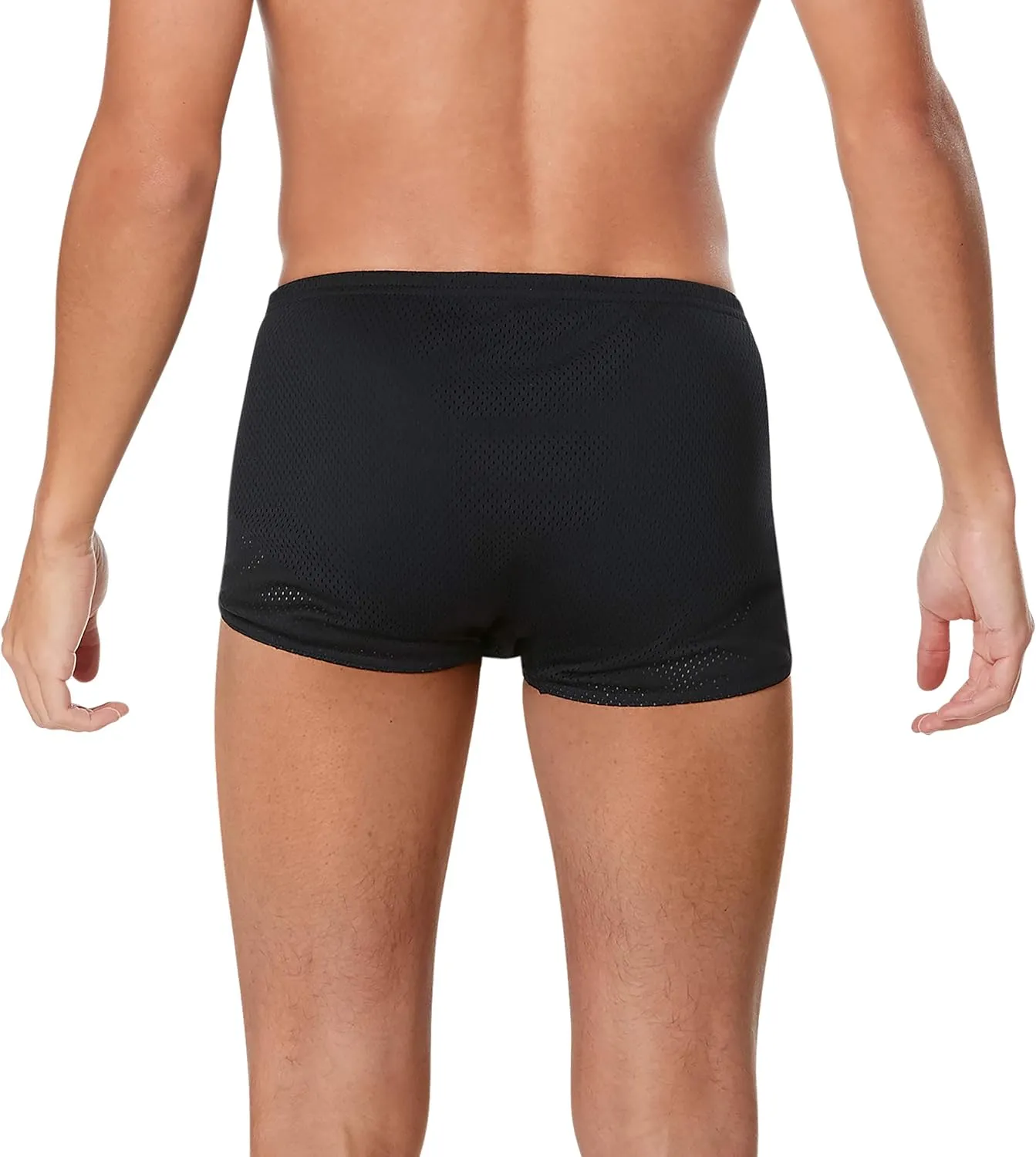 Speedo Men's Swimsuit Square Leg Poly Mesh Training Suit