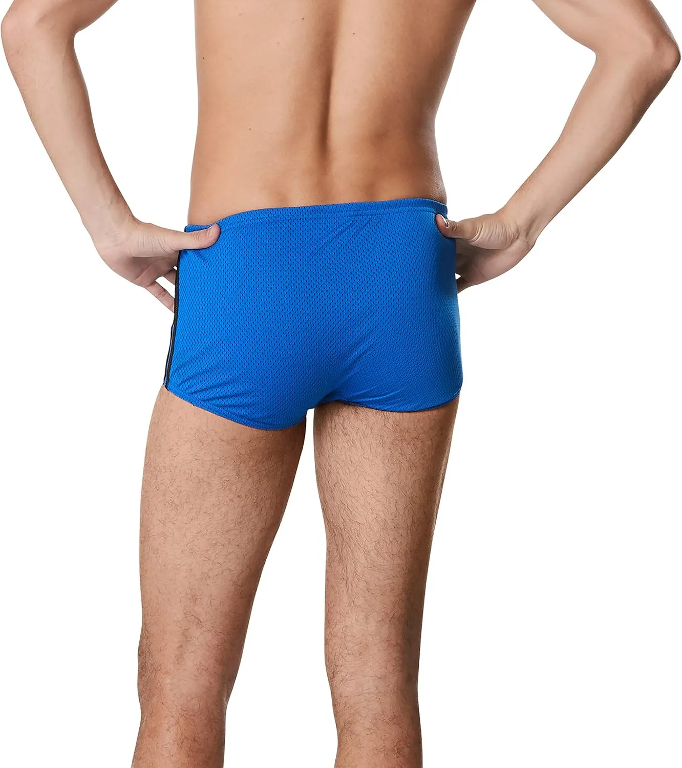 Speedo Men's Swimsuit Square Leg Poly Mesh Training Suit