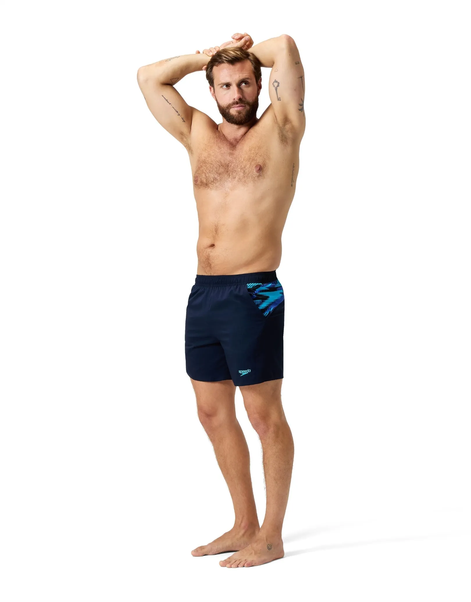 Speedo Sport 2 Panel 16" Watershorts - Navy/Blue