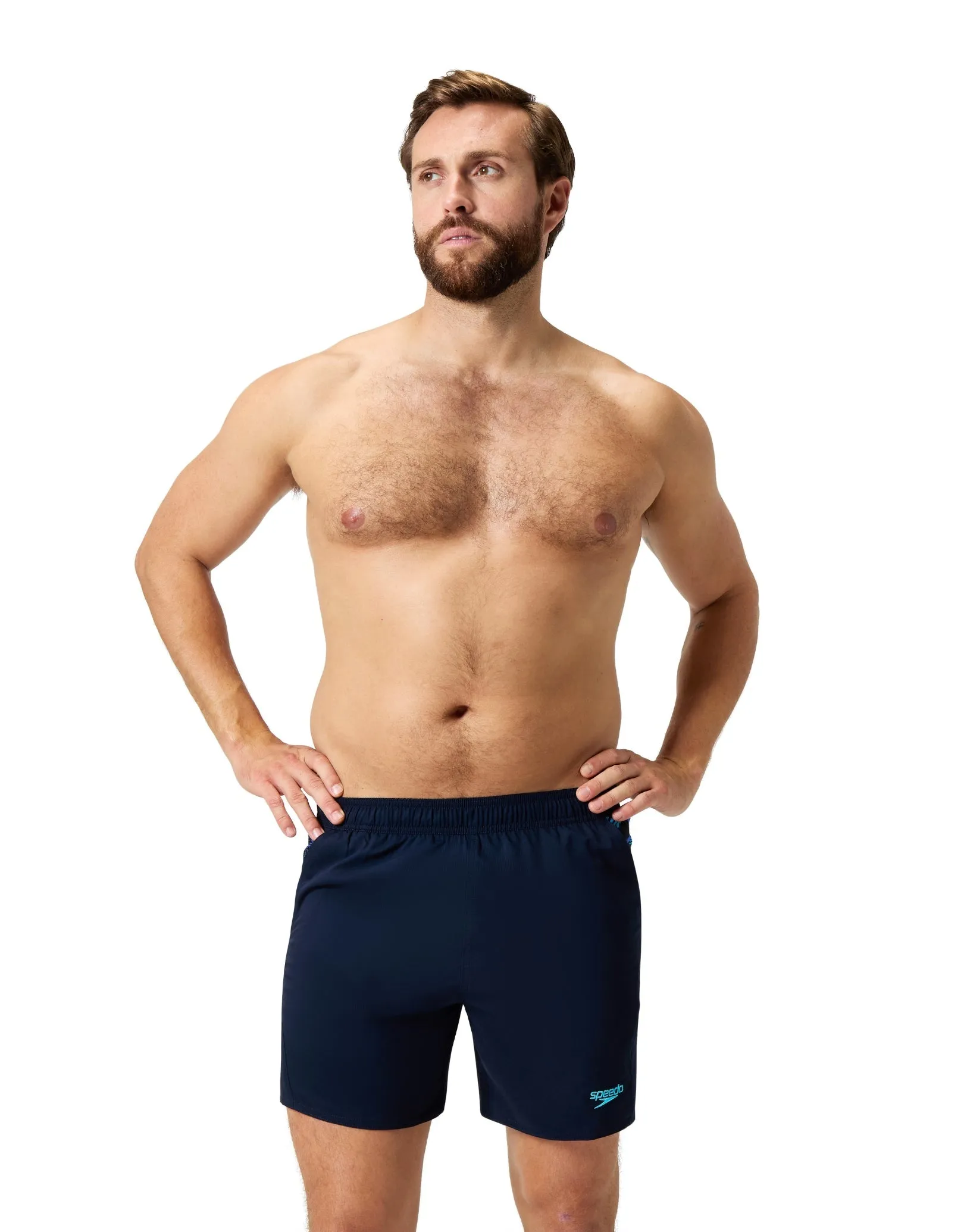 Speedo Sport 2 Panel 16" Watershorts - Navy/Blue