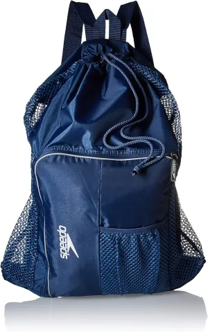 Speedo Unisex-Adult Drawstring Deluxe Ventilator Mesh Equipment Bag