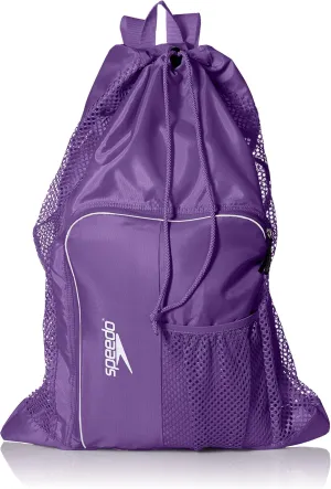 Speedo Unisex-Adult Drawstring Deluxe Ventilator Mesh Equipment Bag