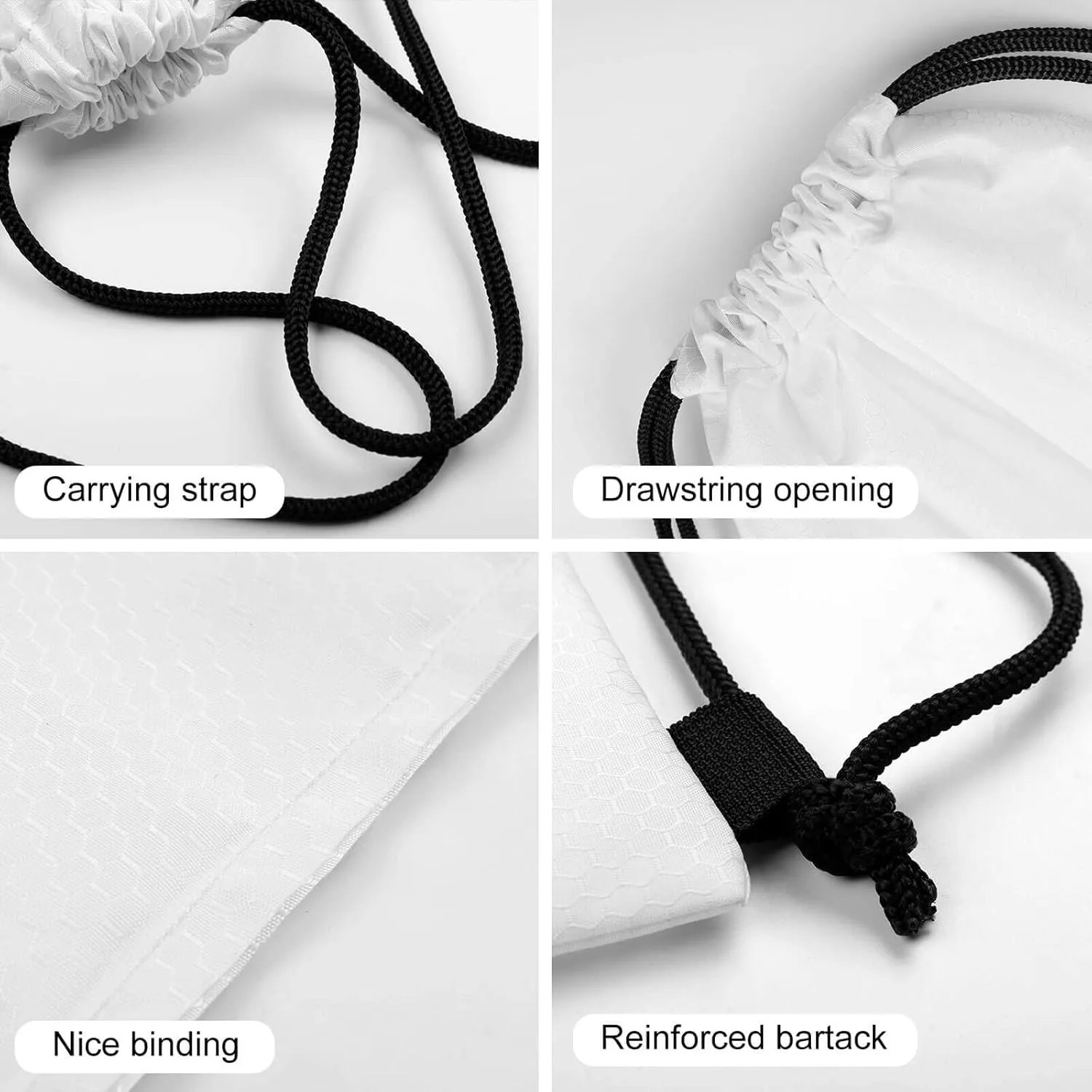 Spider Black Drawstring Backpack Waterproof Sackpack Travel Swimming Sports Gym Camping Shopping Bag for Women Men