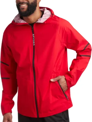 Spyder Mens Rain Jacket - Waterproof Lightweight Hooded Windbreaker, Outerwear Jacket for Golf, Hiking and Outdoor (S-XL)