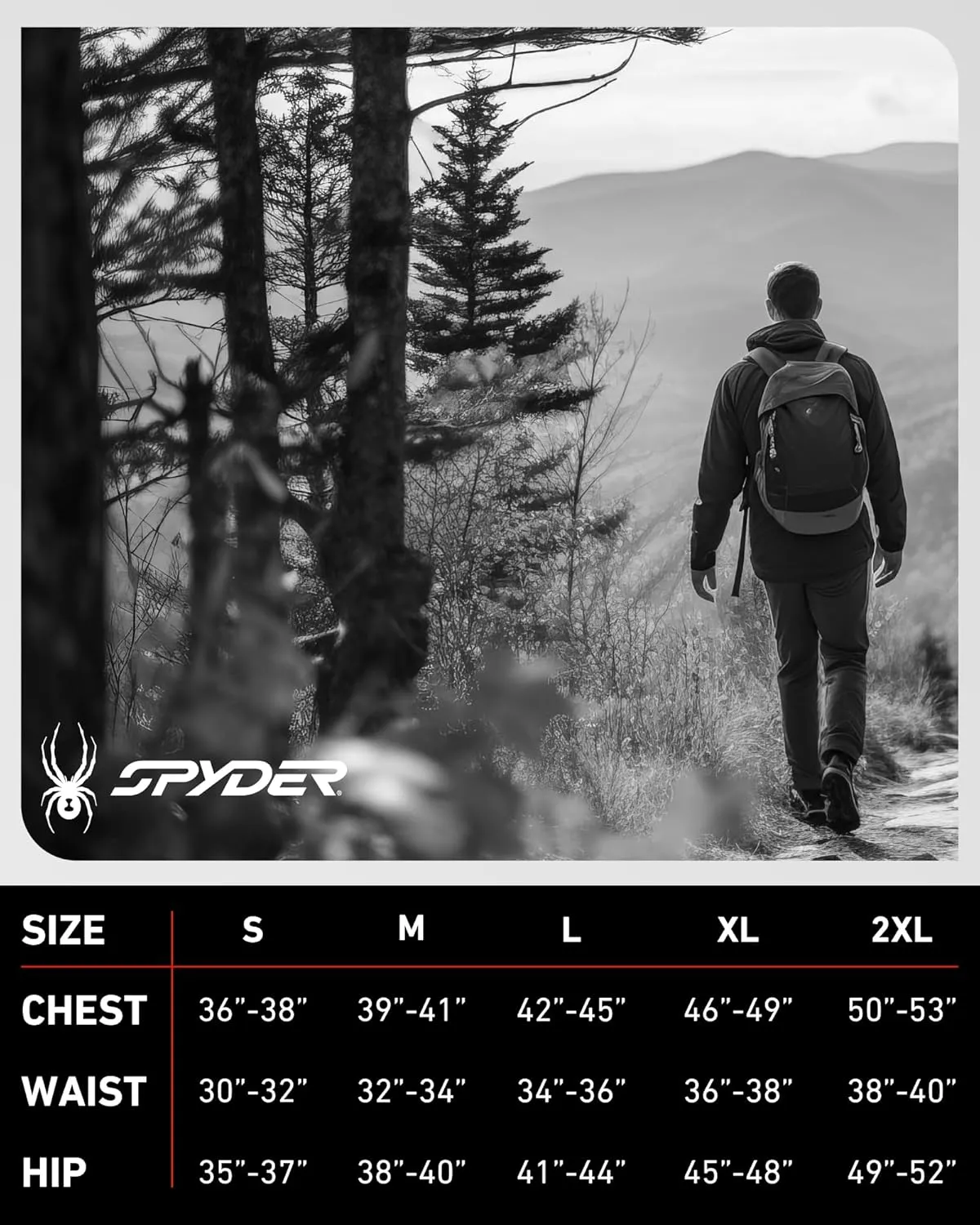 Spyder Mens Rain Jacket - Waterproof Lightweight Hooded Windbreaker, Outerwear Jacket for Golf, Hiking and Outdoor (S-XL)