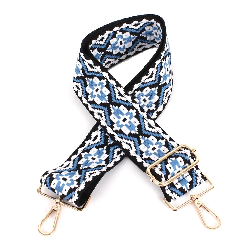 SS050A TG10185 Aztec Adjustable Guitar Strap