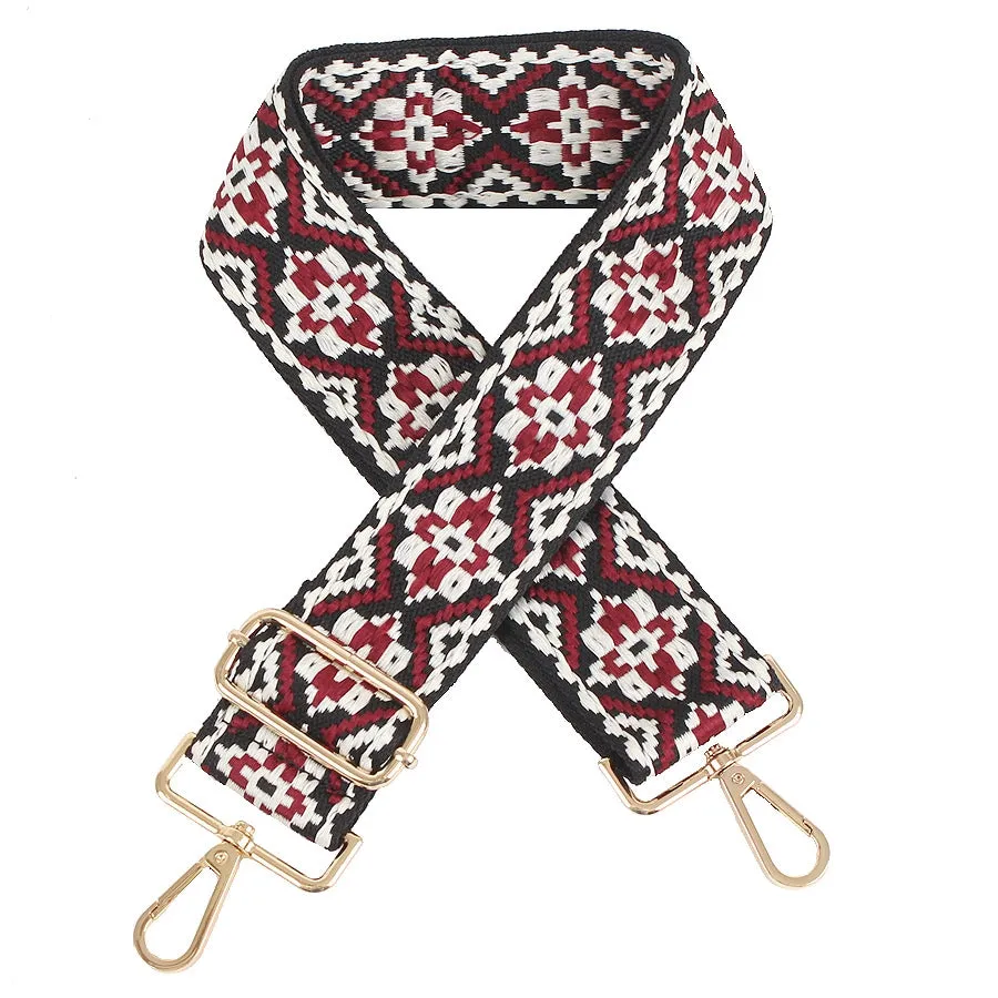 SS050A TG10185 Aztec Adjustable Guitar Strap