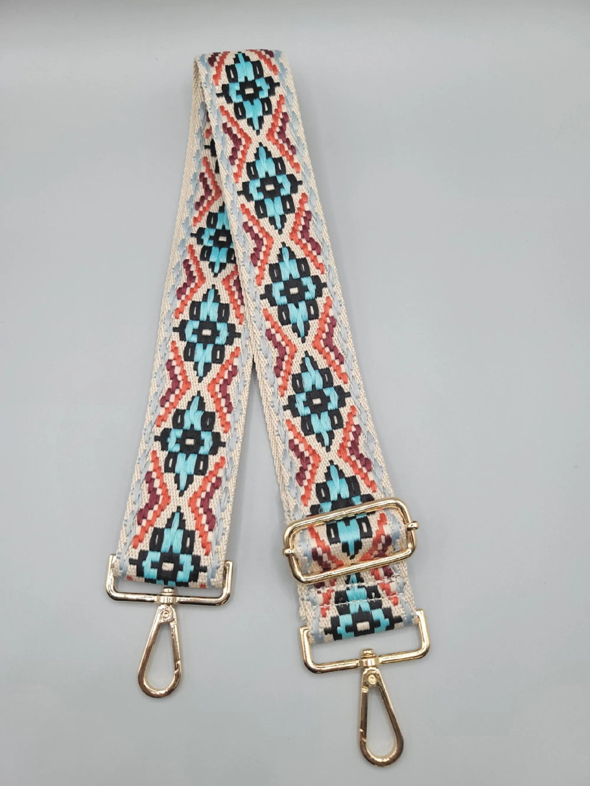 SS050A TG10185 Aztec Adjustable Guitar Strap