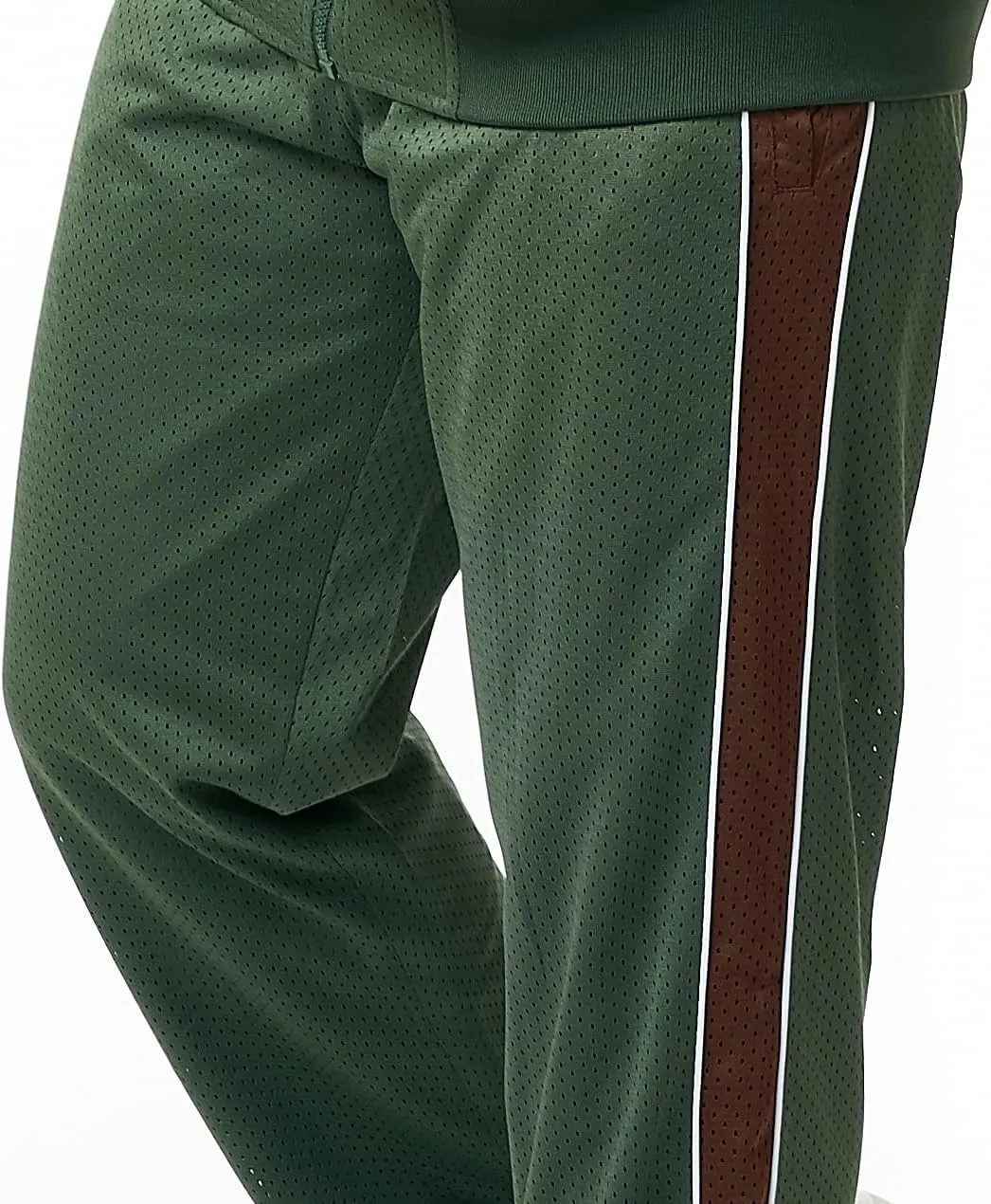 STACY ADAMS Men’s 2pc Mesh Sport-Casual Zip Tracksuit