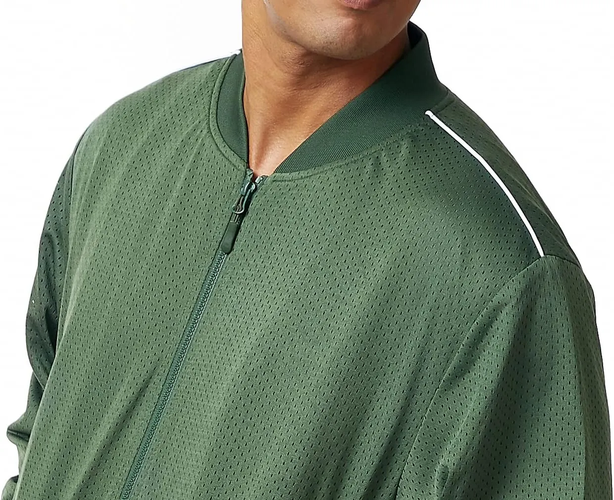 STACY ADAMS Men’s 2pc Mesh Sport-Casual Zip Tracksuit