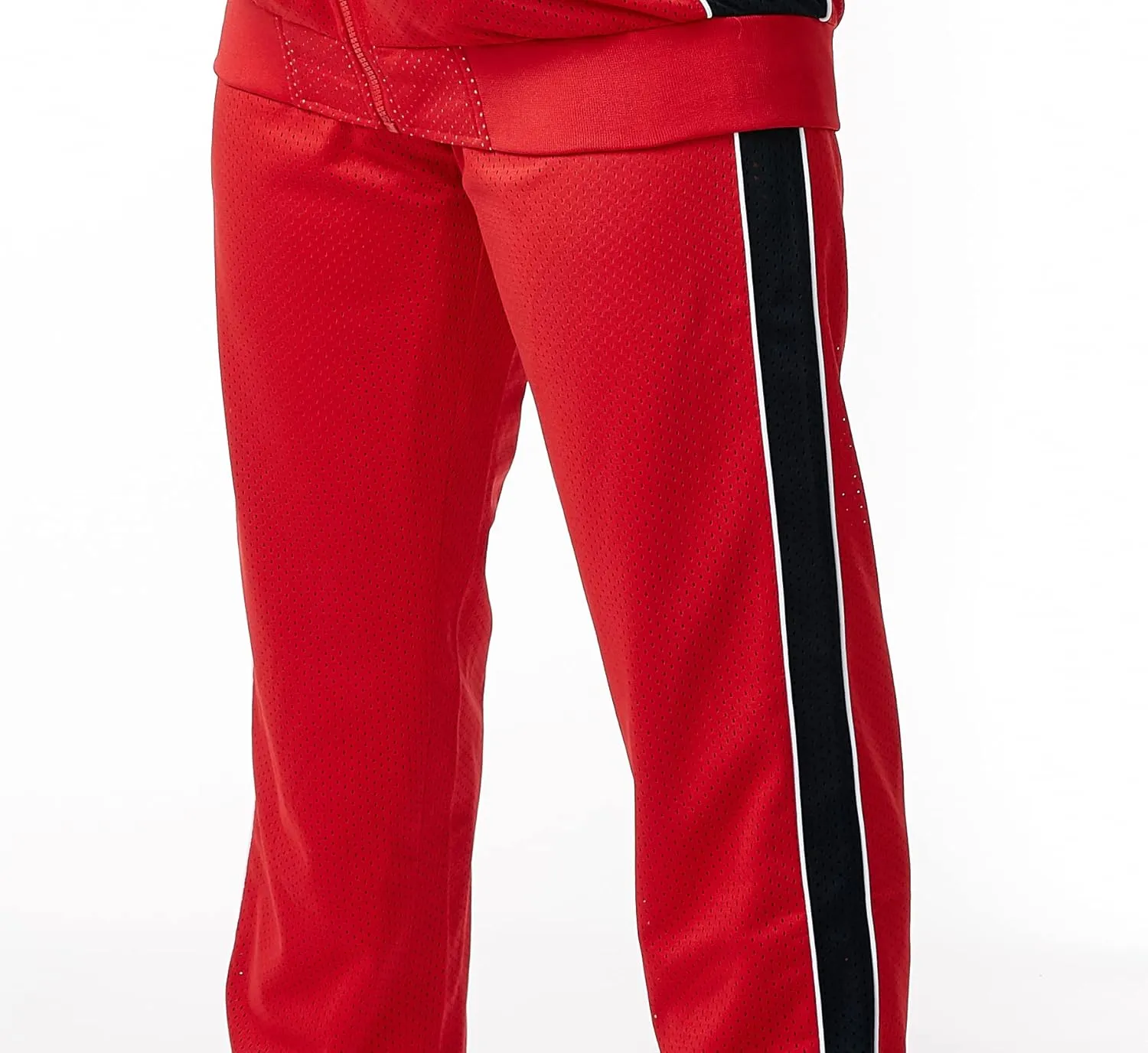 STACY ADAMS Men’s 2pc Mesh Sport-Casual Zip Tracksuit