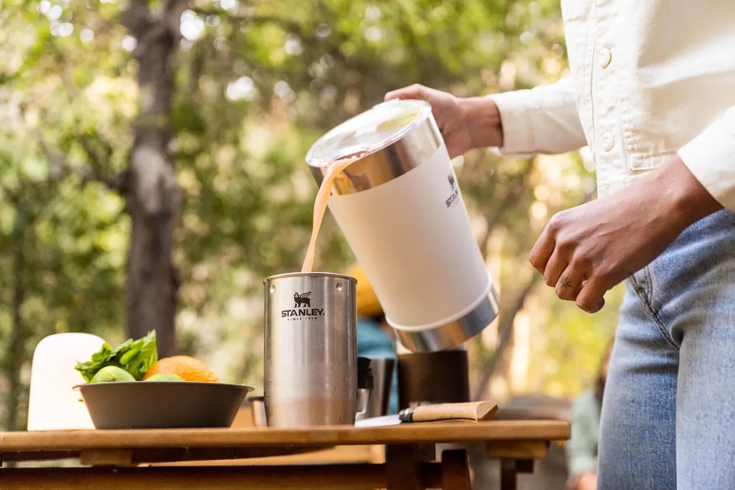 Stanley Stay-Chill Pitcher 64 oz | Cold Water, Beer, and Drink Pitcher with Lid | Large Capacity Durable Beverage Container with Handle | Insulated Stainless Steel | BPA-Free