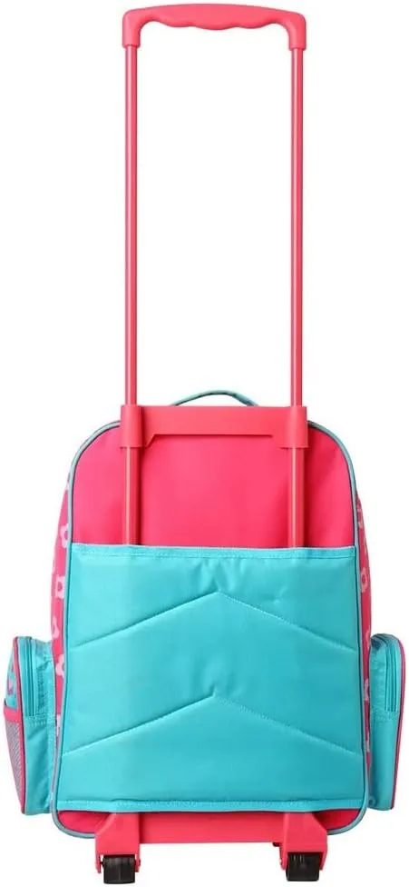 Stephen Joseph Kids Luggage - Personalized Carry On Luggage - Princess Travel Bag - Rolling Bag with Custom Name