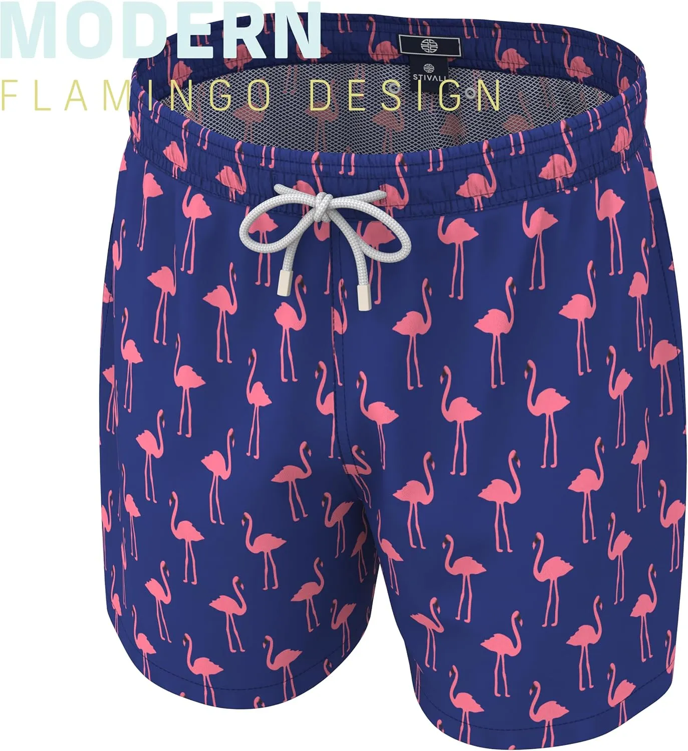 Stivali Father Son Matching Swim Trunks - Modern Swimming Trunk Set - Daddy Son Bathing Suits