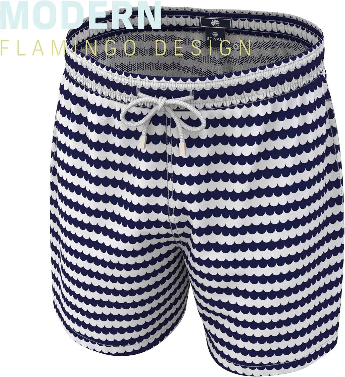 Stivali Father Son Matching Swim Trunks - Modern Swimming Trunk Set - Daddy Son Bathing Suits