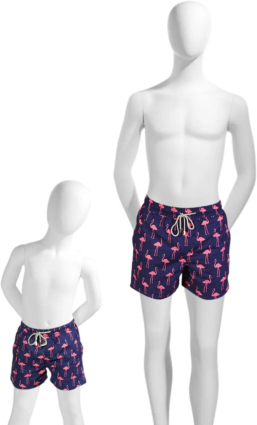 Stivali Father Son Matching Swim Trunks - Modern Swimming Trunk Set - Daddy Son Bathing Suits