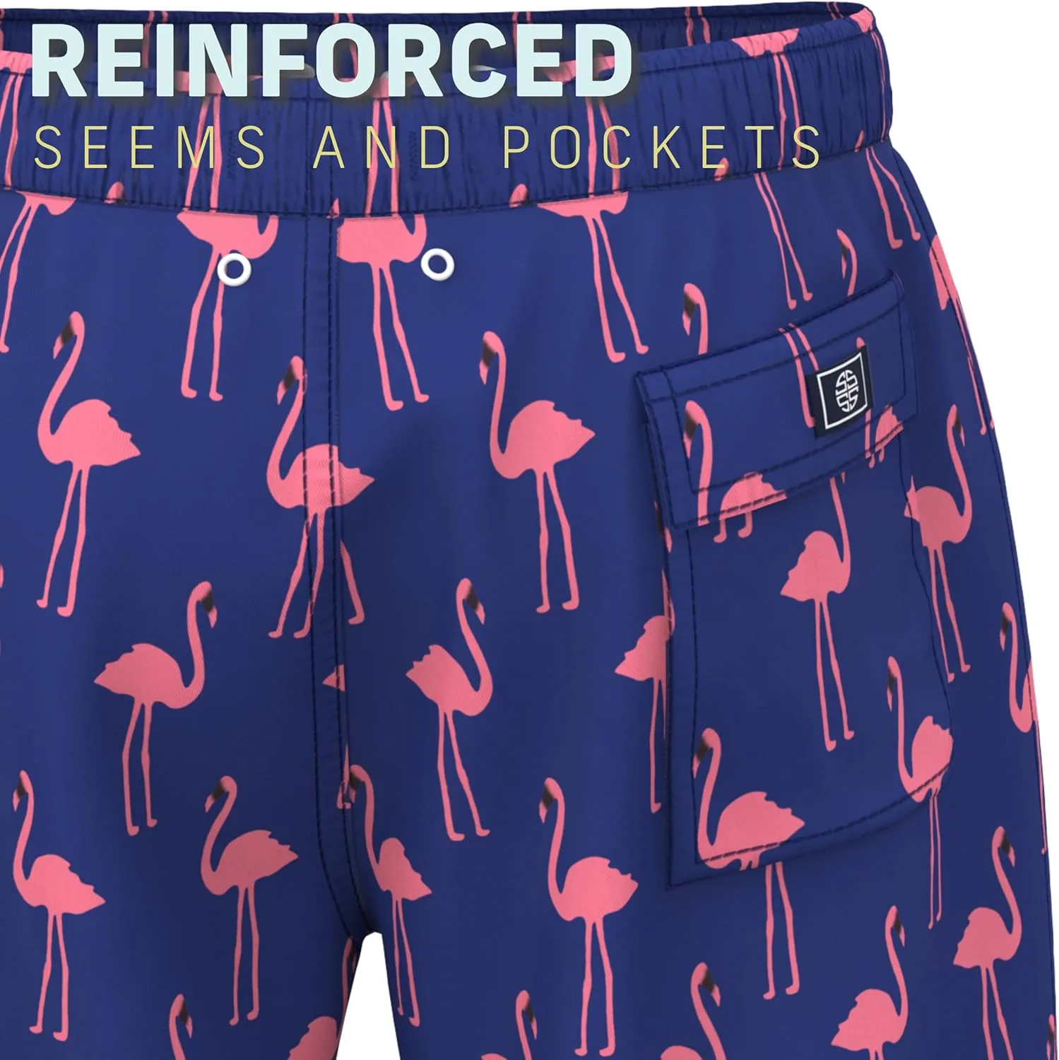 Stivali Father Son Matching Swim Trunks - Modern Swimming Trunk Set - Daddy Son Bathing Suits