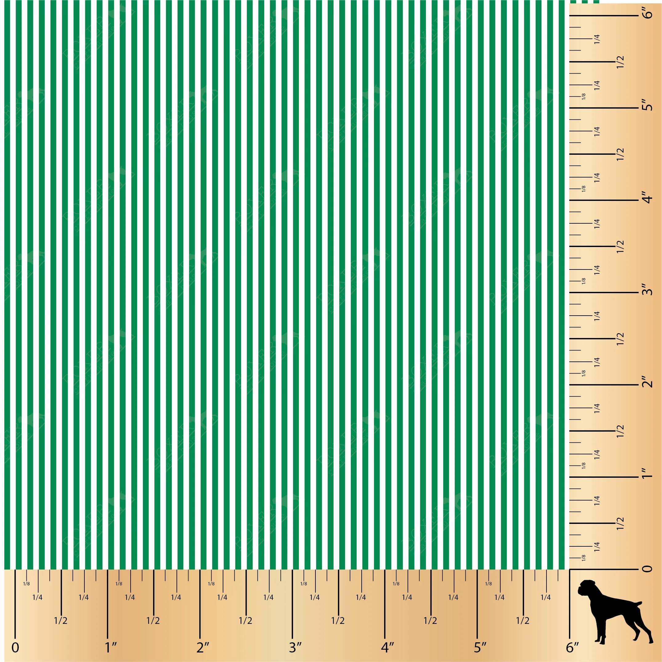 Stripes 1/6" - Green Bee