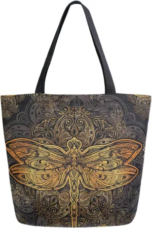 Stylish Print Extra Large Shoulder Tote Bag for Beach Travel Weekender Gym Grocery Shopping…