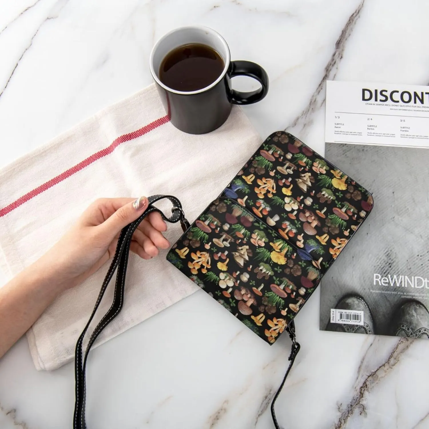 Sunflower Cow American Flag Cell Phone Purse Small Crossbody Bags For Women Men Wallet Purses With Adjustable Strap