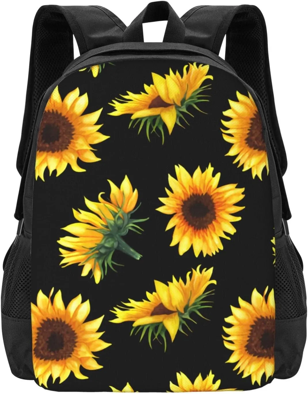 Sunflower Lightweight Packable Backpack Travel Casual Large Capacity Daypack Foldable Backpack For Men Women