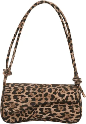 SweatyRocks Women's Asymmetrical Flap Shoulder Bag Adjustable Knot Strap Top Handle Purses