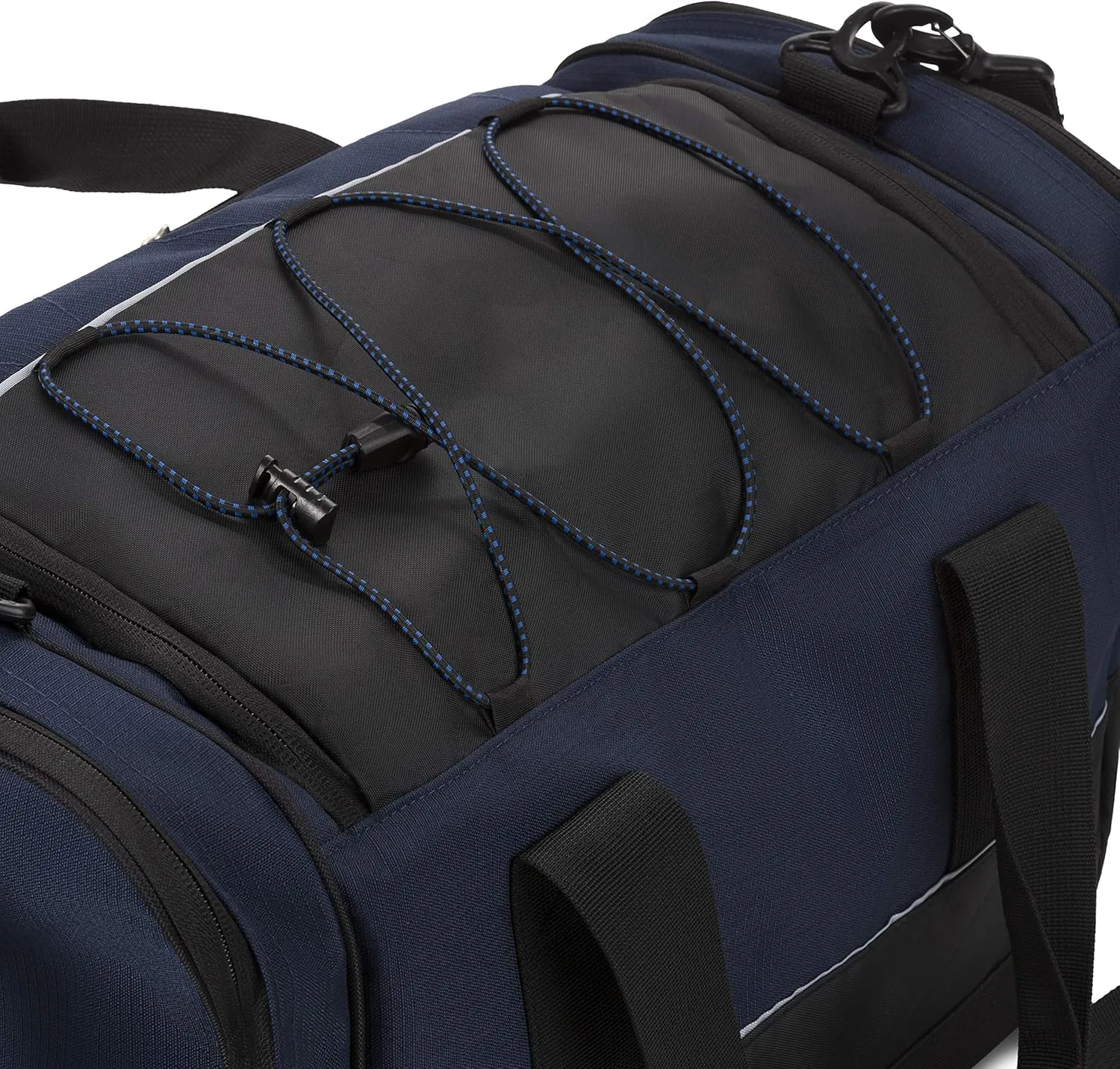 SwissGear Apex Duffle Bag for Travel and Gym with Bungee-Cord System