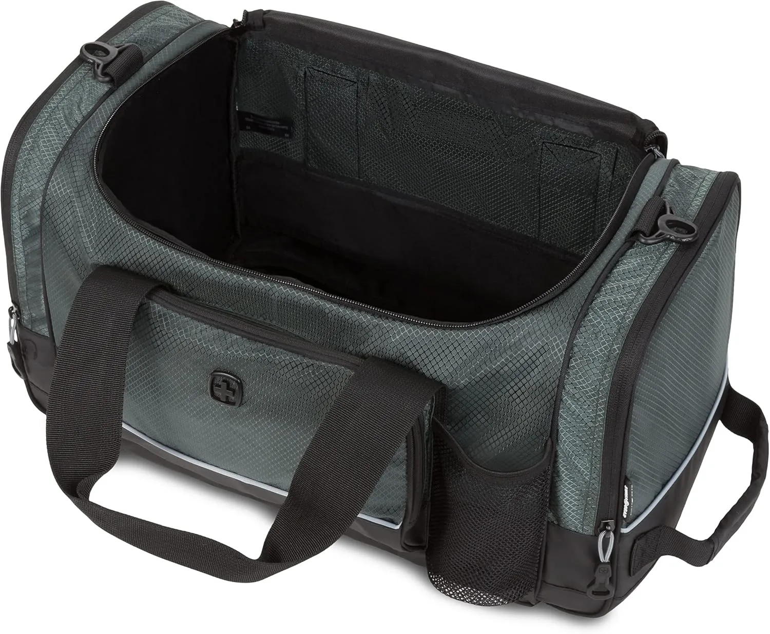 SwissGear Apex Duffle Bag for Travel and Gym with Bungee-Cord System