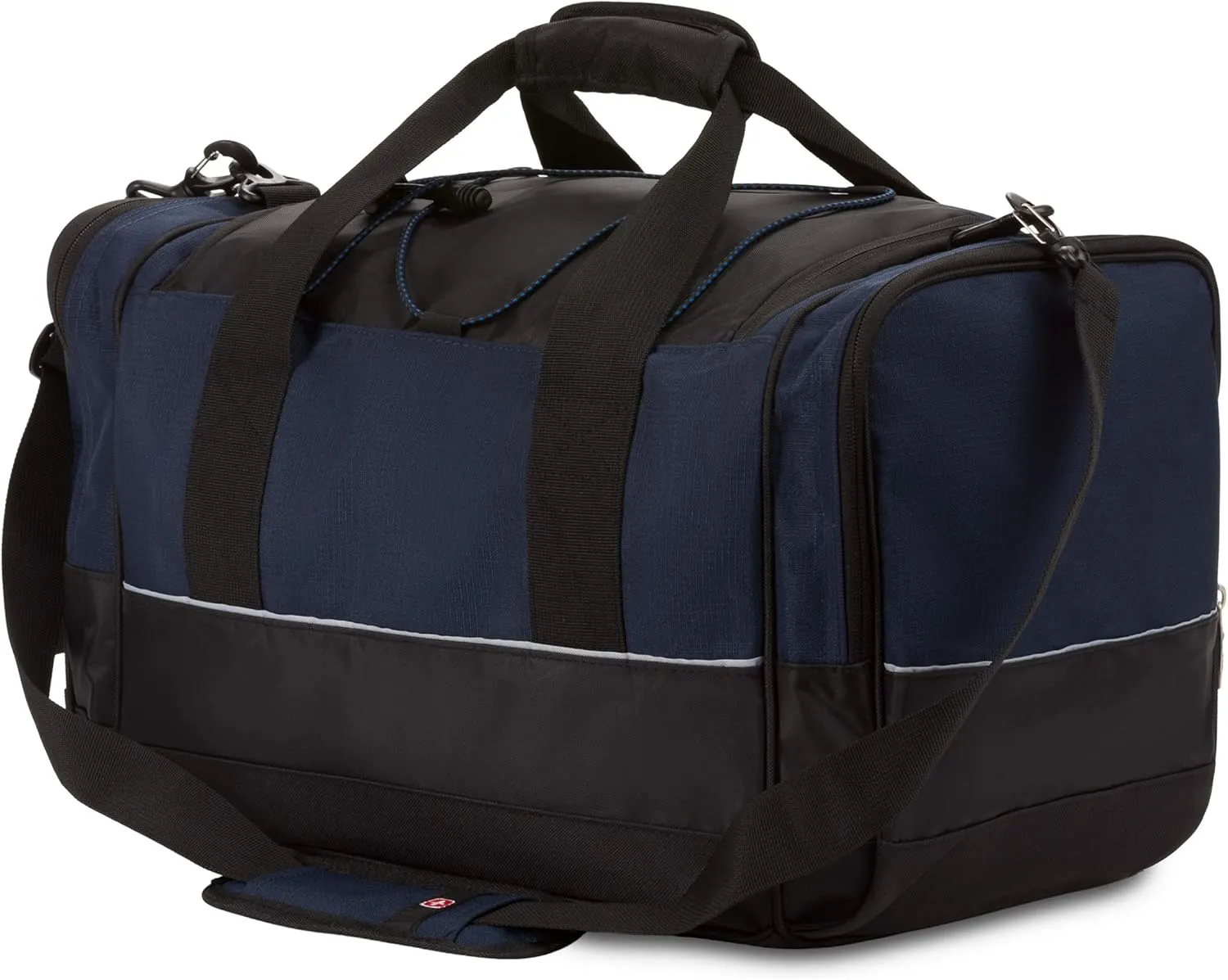 SwissGear Apex Duffle Bag for Travel and Gym with Bungee-Cord System