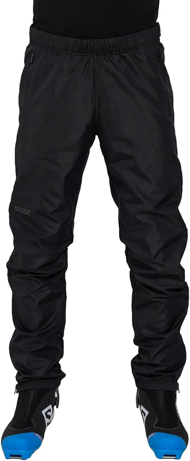 Swix mens Infinity Hybrid Wind Full Zip Pants M