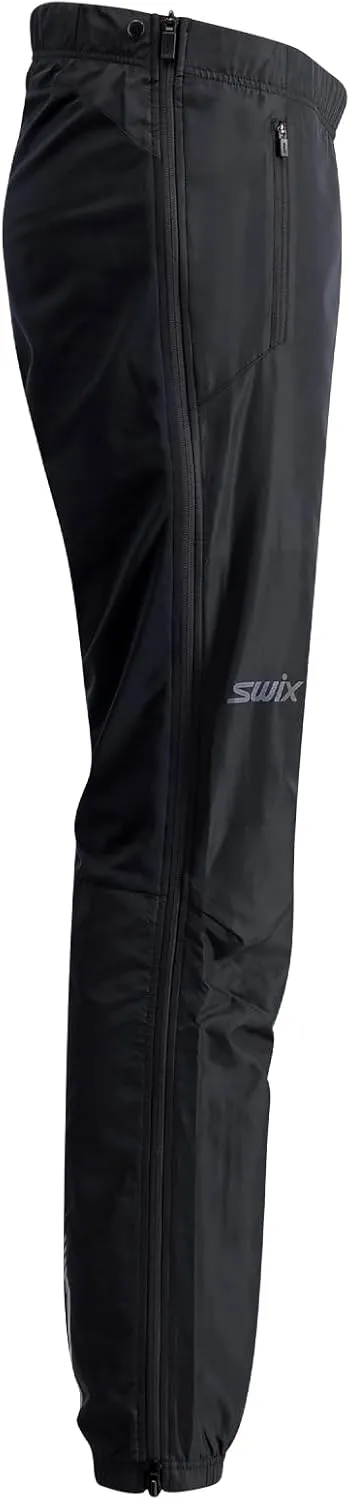 Swix mens Infinity Hybrid Wind Full Zip Pants M