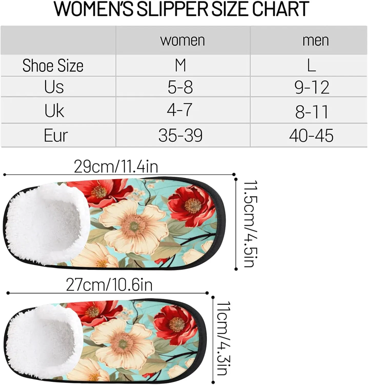 Tavisto Cozy Travel Slippers for Women Men, Non-Slip Sole Fleece Lining Washable House Shoes