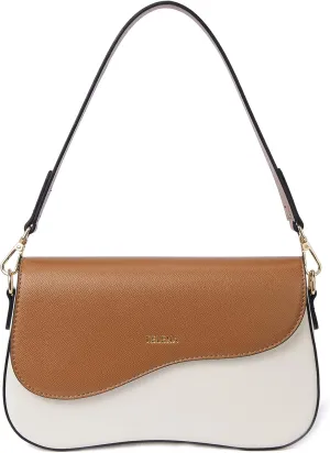 Telena Shoulder Bag for Women Vegan Leather Women's Shoulder Purses Handbags with 2 Removable Strap Crossbody Bag Purses