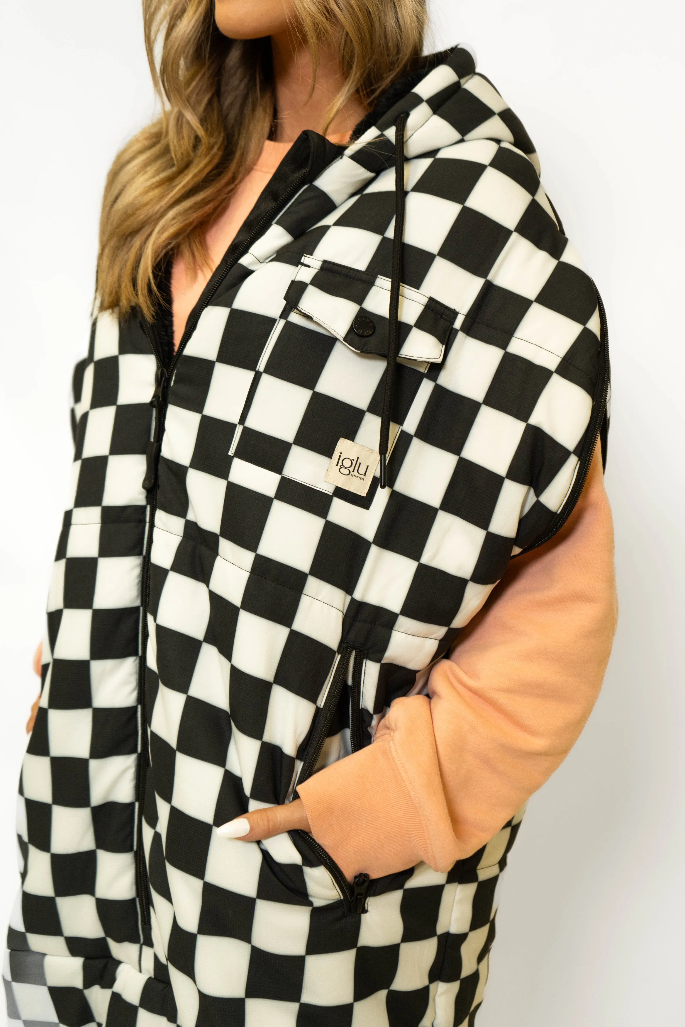 The Iglu Checkered Wearable Sleeping Bag