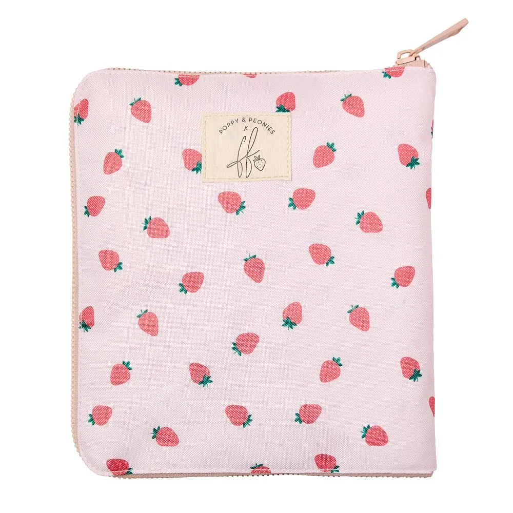 The Pack Up Duffle Mini Strawberry Print