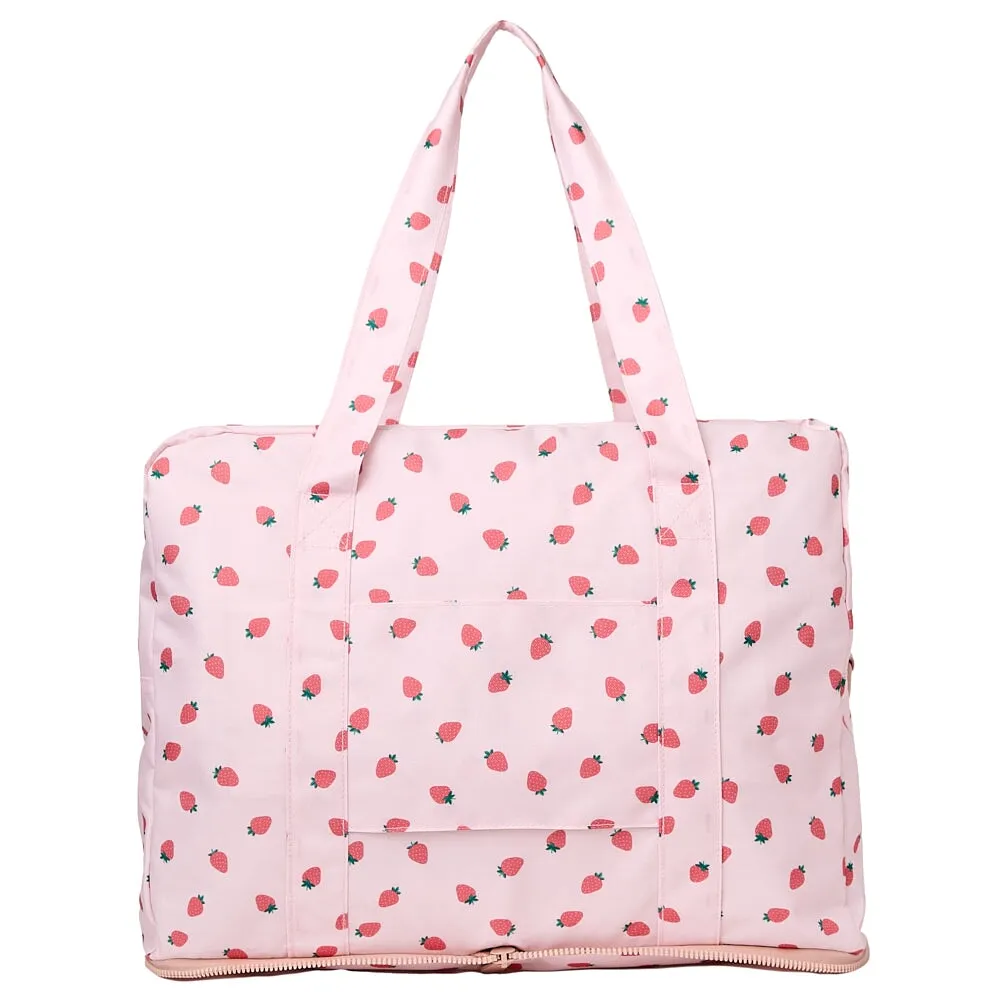 The Pack Up Duffle Mini Strawberry Print
