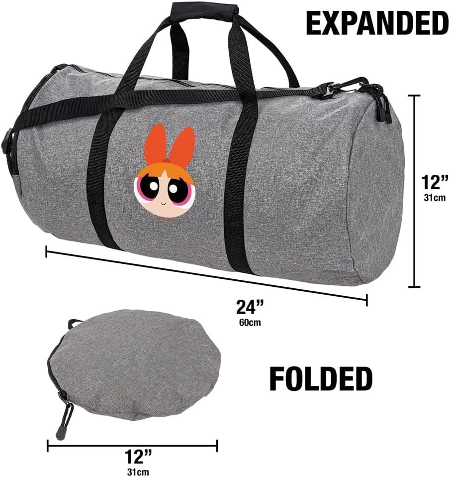 The Powerpuff Girls Blossom Head Lightweight Duffel Bag for Sports and Gym Packable for Travel