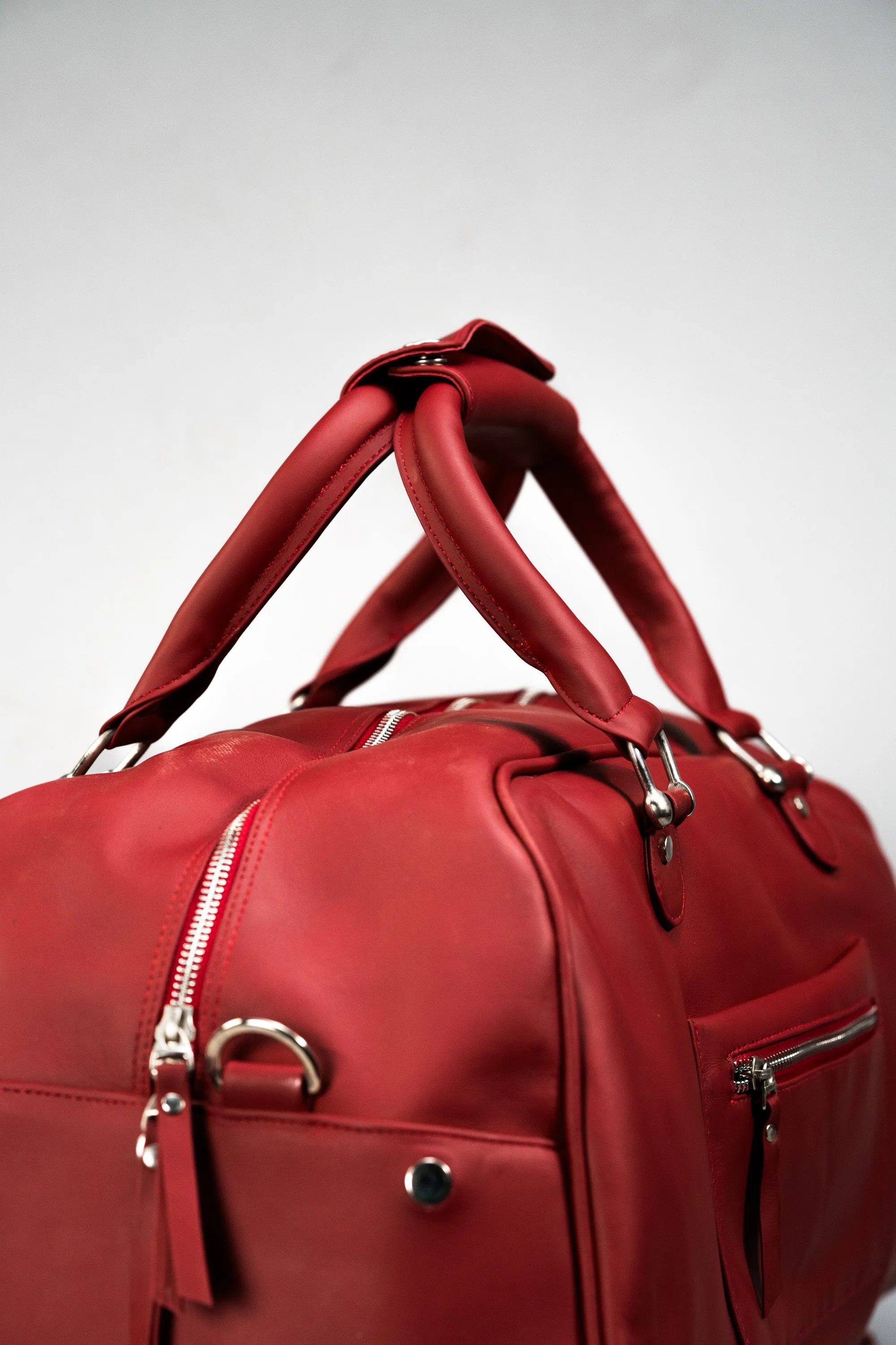 The Rolling Duffle (Burgundy)