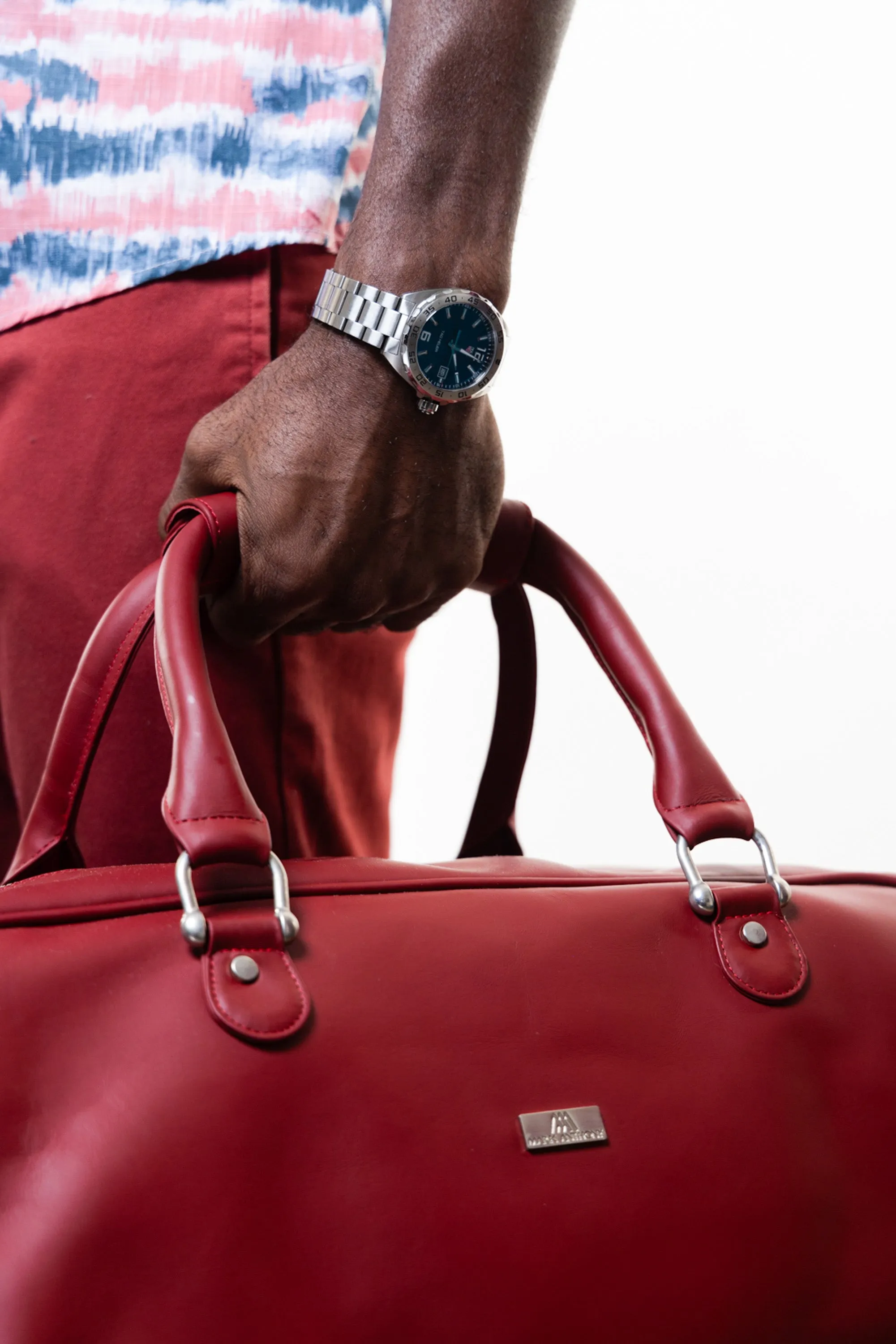 The Rolling Duffle (Burgundy)